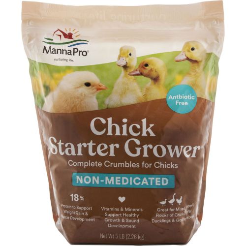 Mannapro Chick Starter Non-Medicated 5Lb