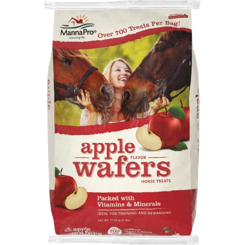 Manna Pro 20Lb Apple Wafers Horse Treat