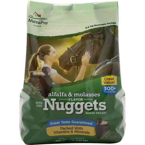 Manna Pro 4Lb Alfalfa & Molasses Horse Treat