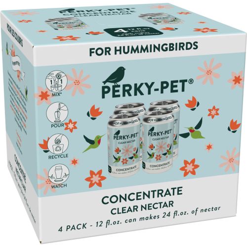 Perky Pet Hummingbird Nectar Concentrate 12oz 4pk