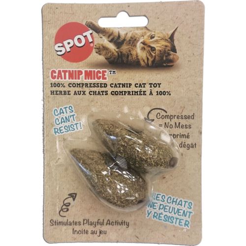 Catnip Candy Mice 2Pk Cat Toy