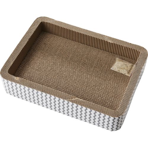 Cat Scratcher 17" Bed With Catnip