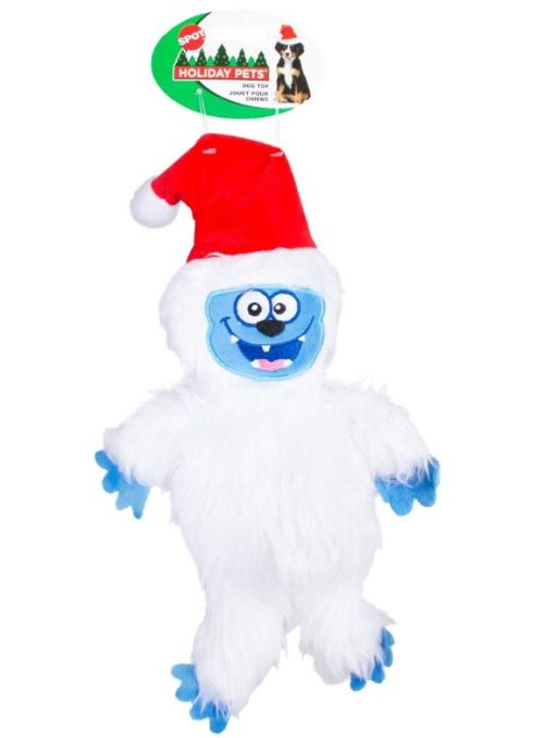 Spot Holiday Happy Yeti Dog Toy