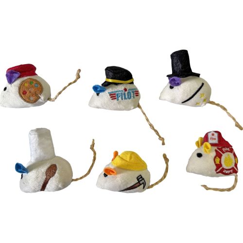 Spot Mice At Work Cat Toy