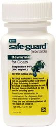 Safeguard Dewormer Goat 125Ml