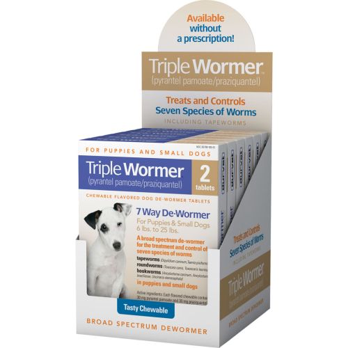 Durvet Triple Wormer 2Ct Puppy & Small Dog