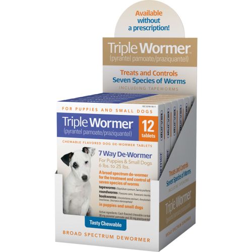 Durvet Triple Wormer 12Ct Puppy & Small Dog