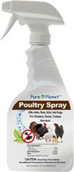 Poultry Spray 22Oz Pure Planet