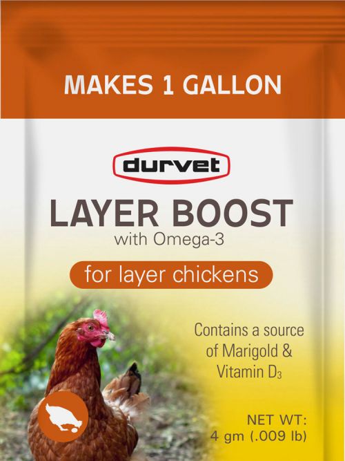 Durvet Layer Boost With Omega-3 For Layer Chickens 4Gm