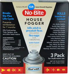 No Bite With Igr House Fogger 3Pk 6Oz