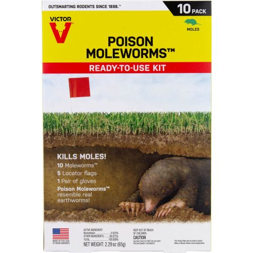 Mole & Gopher Poison Worms