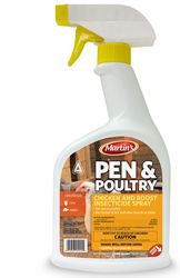 Martins Pen & Poultry Chicken & Roost Insecticidal Spray