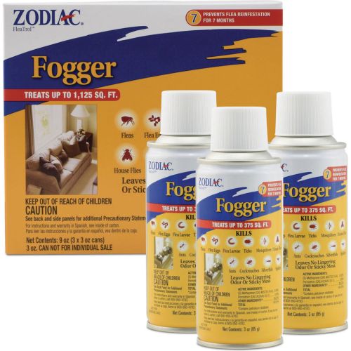 Zodiac Flea & Tick Fogger 3Pk