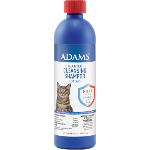 Adams Cat Flea Shampoo 12Oz