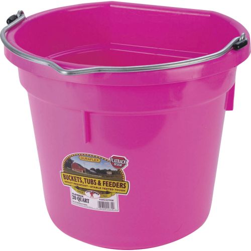 Bucket Flatback 20Qt Pink