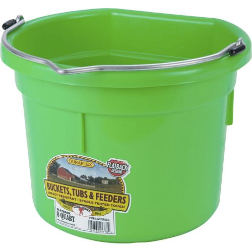 Bucket Flatback 8Qt Lime