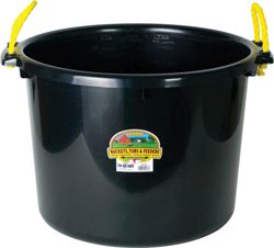 Muck Tub 70Qt Black