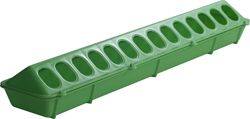 Poultry Feeder Lime Plastic Rail 20"