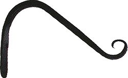 Hook 6" Upturn Angled B-8
