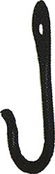 Hook J Flared End Blk