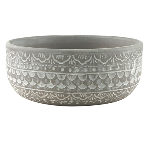 Planter Stara Bowl 6" Gray