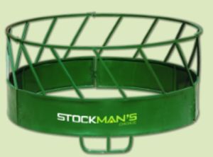 Bale Feeder 6' 2pc Green