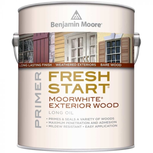 Benjamin Moore Fresh Start Moorwhite Exterior Wood Primer 1G