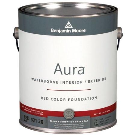 Benjamin Moore Aura Interior Exterior Red Base 1G