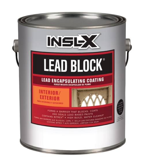 Benjamin Moore Insl-X Lead Block Eggshell White Acrylic 1G