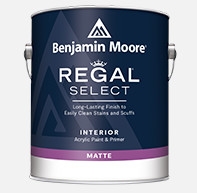 Benjamin Moore Regal Select Matte Interior White 1G