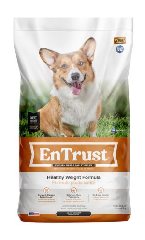 Entrust Healthy Weight Chicken & Barley 33Lb