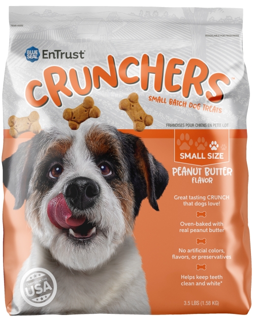 3.5Lb Blue Seal Crunchers Small Peanut Butter