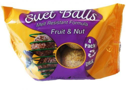 Suet Plus Balls Fruit & Nut 4pk