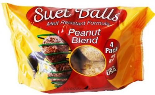 Suet Plus Balls Peanut 4pk