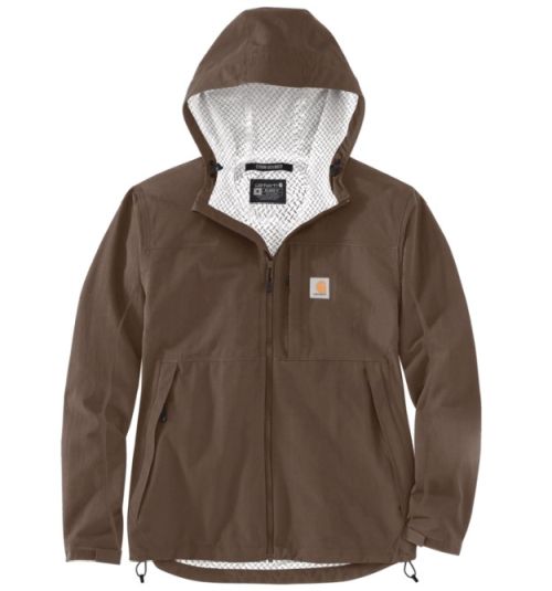 Carhartt Storm Defender Waterproof Jacket Relaxed Fit Lightweight Packable