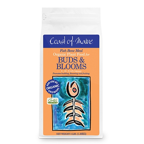 Coast of Maine Fish Bone Meal Buds & Blooms 5-13-0 3lb