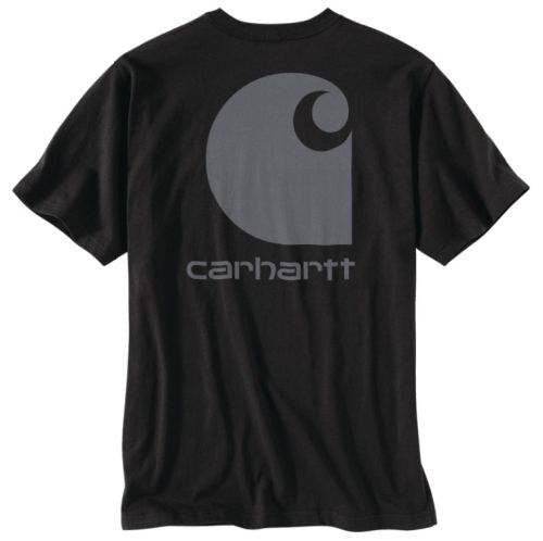 Carhartt Mens Relaxed Fit Heavyweight Short Sleeve Pocket C Graphic Tshirt