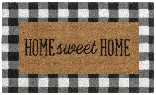 Doormat 30X18 Buffalo Check