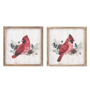 Wall Decor Prnt Trb Cardinal