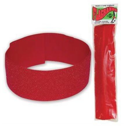 Leg Band Red 10pk Velcro