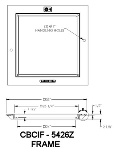 Catch Basin Hd Cast Iron Frame