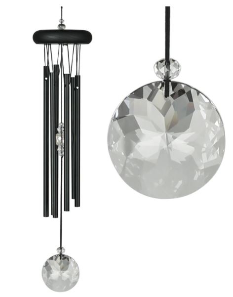 Chime WS Crystal Meditation Blk