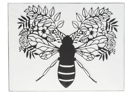 Wall Decor Iron bee