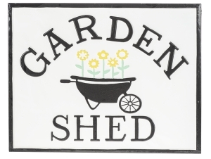 Pntd Garden Shed Wldcr Iron