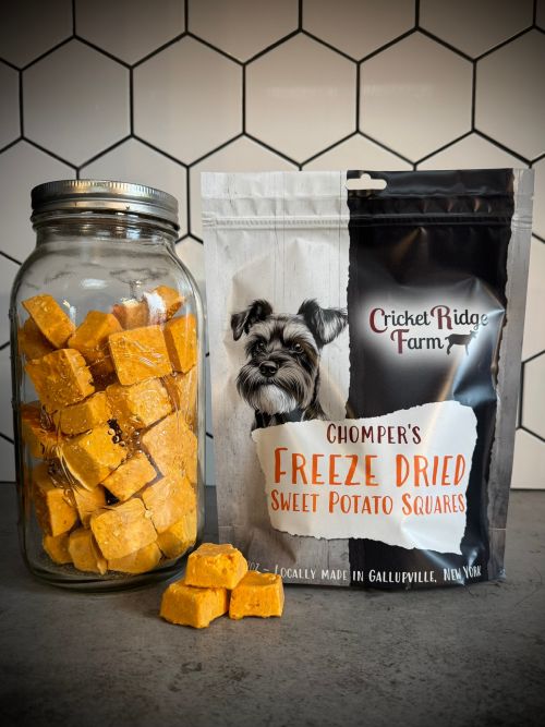 Chompers Freeze Dried Sweet Potato Squares 2oz