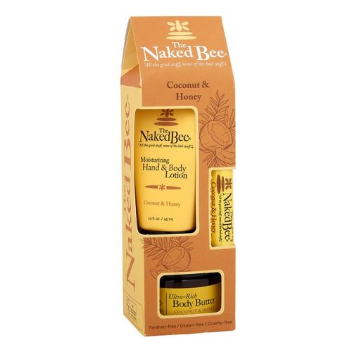 The Naked Bee Gift Set Coconut Honey