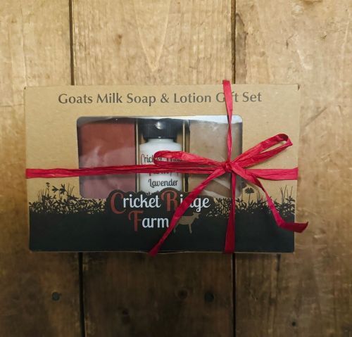 Cricket Ridge Farm Lotion & Soap Gift Set