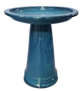 Bird Bath 20.5" Sariah Blue