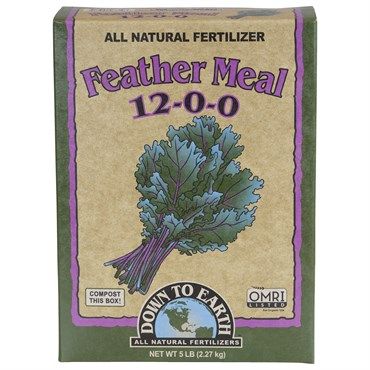 Down to Earth Feather Meal 12-0-0 5lb OMRI Organic