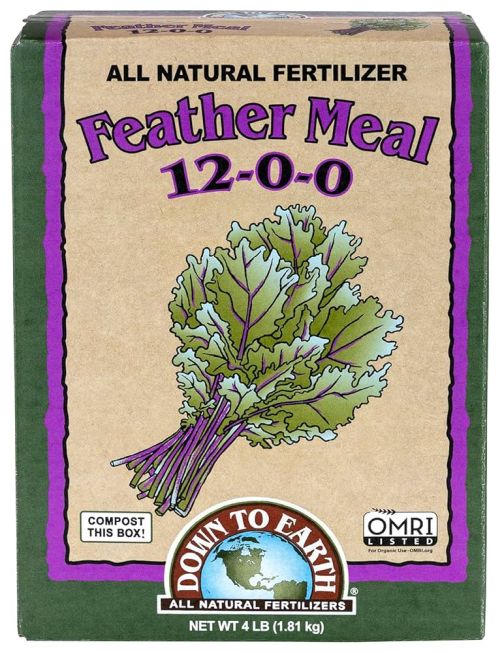 Down to Earth Feather Meal 12-0-0 4lb OMRI Organic
